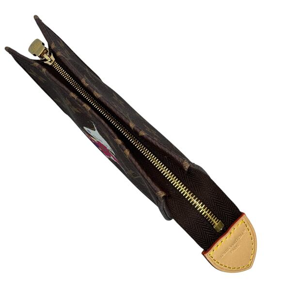 Louis Vuitton Murakami Bag LV x TM Trio Toiletry Pouch 15 Onionhead Monogram - Picture 9 of 13